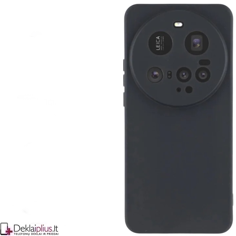 Liquid Air guminis juodas dėklas - su kameros apsauga (Xiaomi 15 Ultra) Liquid Air guminis juodas dėklas - su kameros apsauga (Xiaomi 15 Ultra)